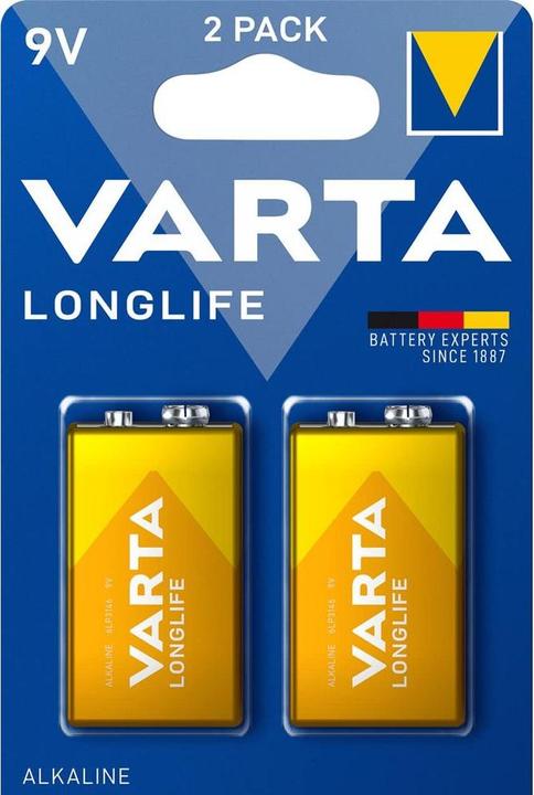 Produktbild Varta Longlife 4122 (2 Stk., 9V Block)