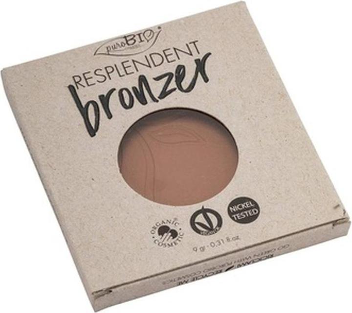 Actual product image Puro Bio Purobio Resplendent Bronzer Refill No. 05 Warm Brown 9g (Warm Brown, Bronzer, 9 g)