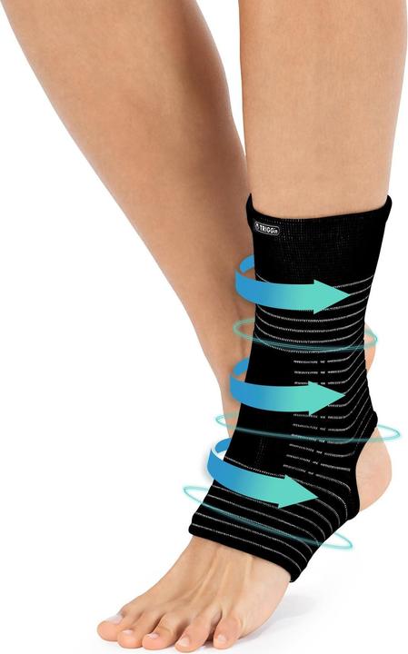 Produktbild Triggin Bandage Knöchel anthrazit (One Size)
