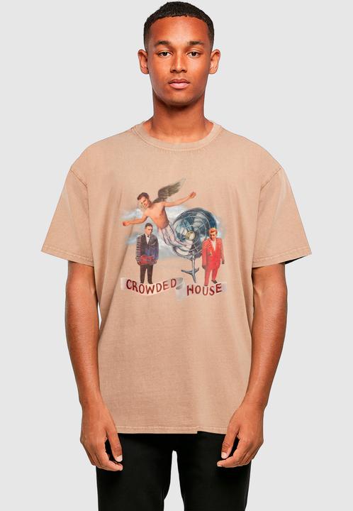 Produktbild Merchcode Crowded House - Fan Art Acid Washed Oversize Tee - 179689 (M)