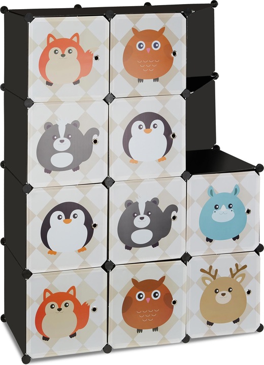 Image du produit Relaxdays Étagères sans boulons