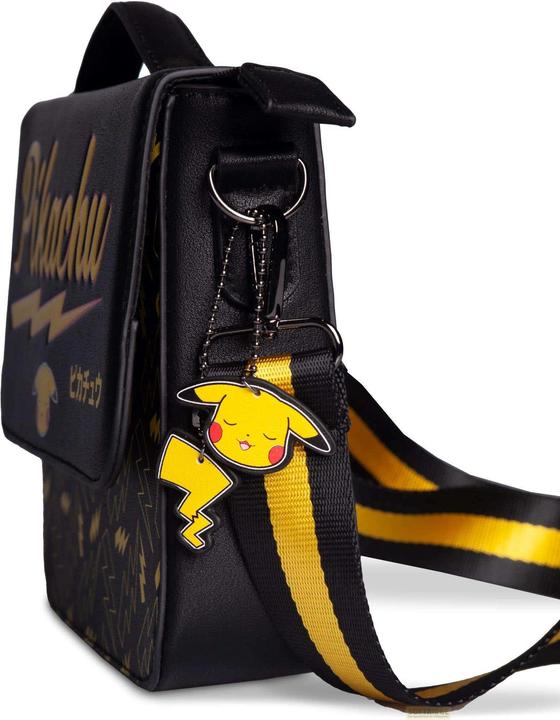 Actual product image Difuzed Pokemon sac à bandoulière en cuir PU portable Pikachu
