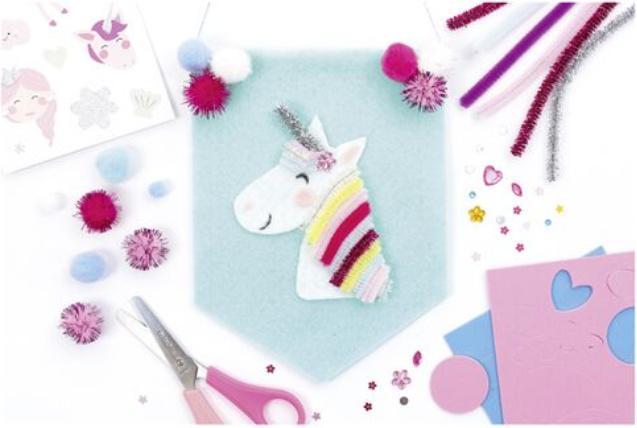 Produktbild Folia Bastelset Pfeifenputzer Unicorn (0.03 m)