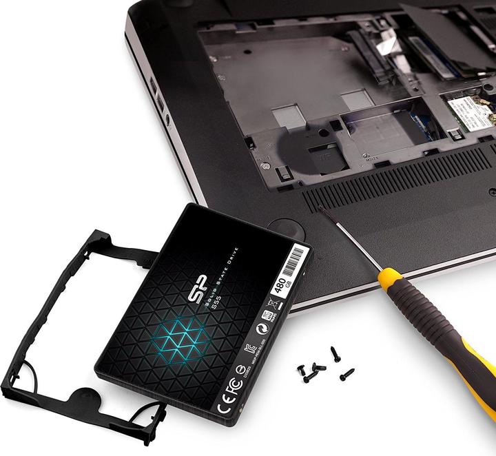 Productafbeelding Silicon Power Slanke S55 (480 GB, 2.5")