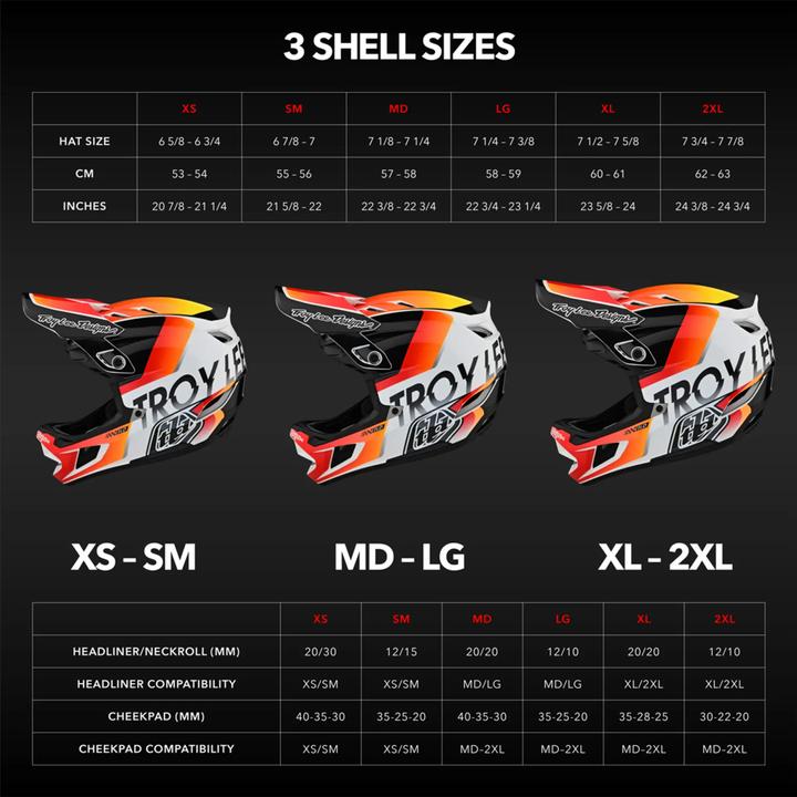 Produktbild Troy Lee Designs D4 Composite Helmet - Pinned gris S (55 - 56 cm)