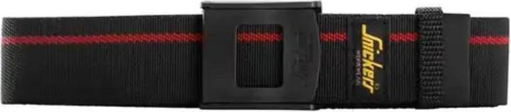 Actual product image Snickers Workwear 91610416006 ProtecWork, Flammenhemmender Gürtel Schwarz-Chile Rot L (L)