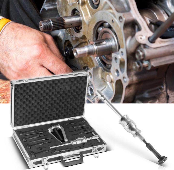 Actual product image Stahlwerk Base hole inner bearing puller set