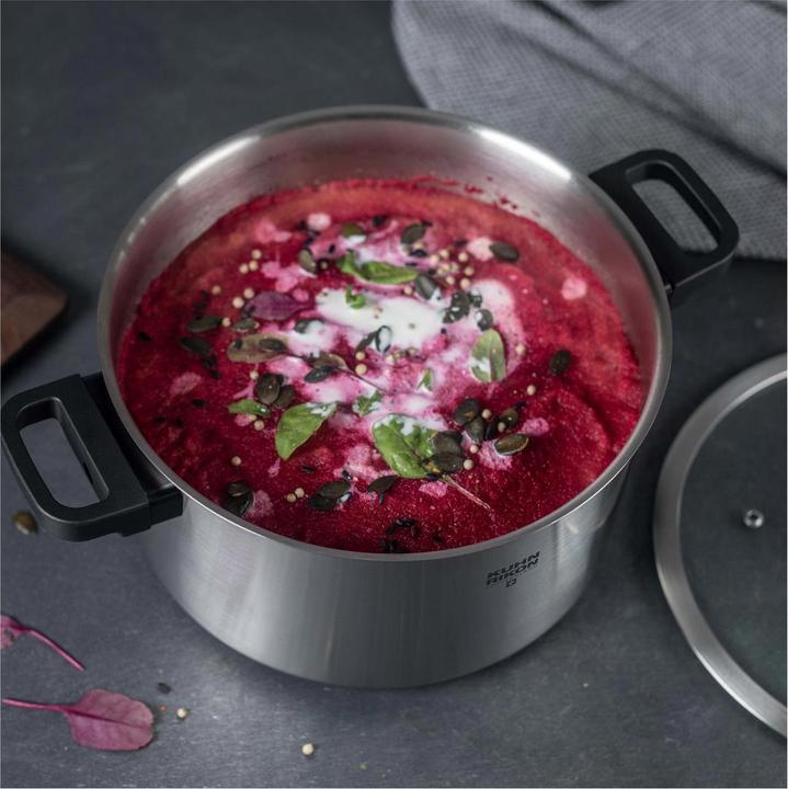Produktbild Kuhn Rikon Locarno Kochtopf 6.0 L (24 cm, Kochtopf, Edelstahl)