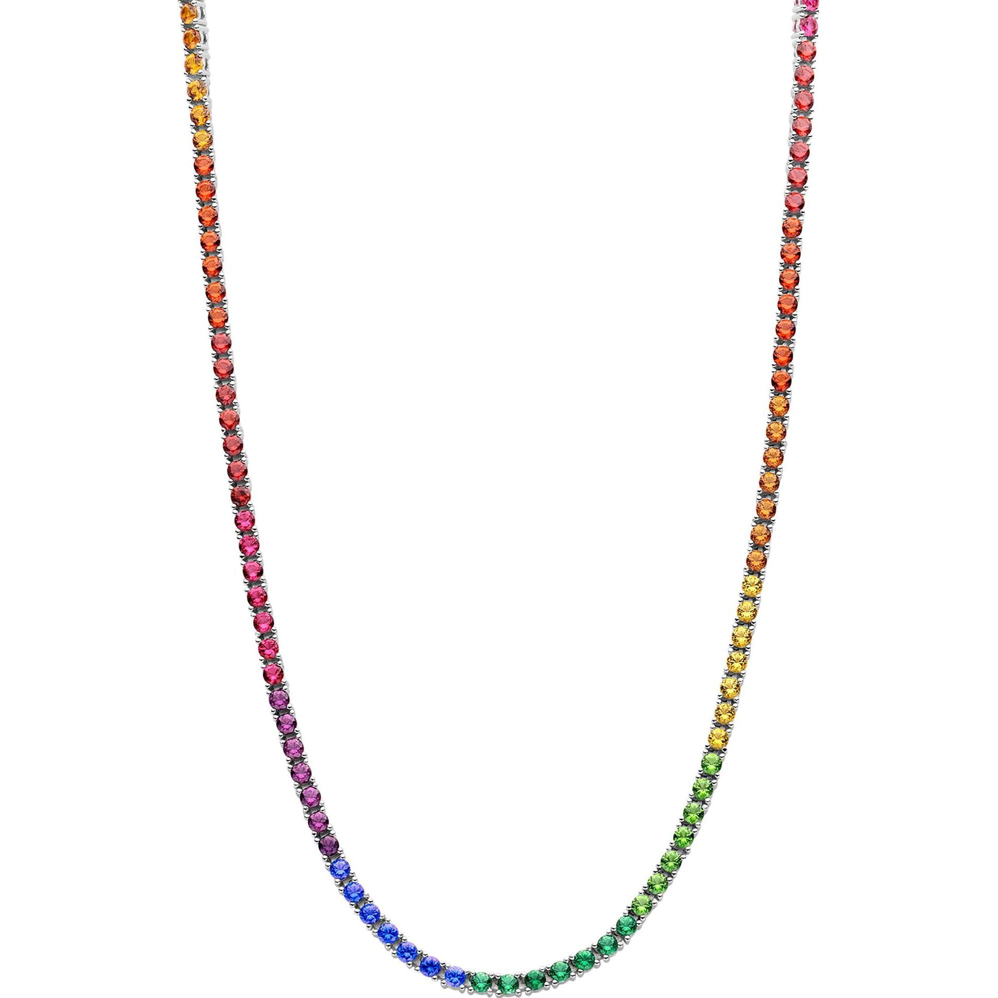 Ti Sento Milano, Halsschmuck, Kette, (925er Silber, 43 cm)