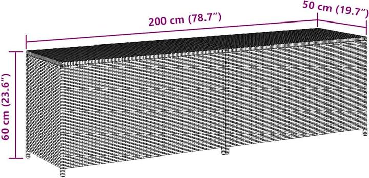 Actual product image vidaXL Finette
