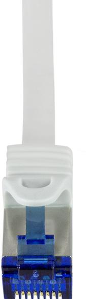 Actual product image LogiLink Patch cord Ultraflex, Cat.6A, S/FTP, 10 m, grey withCat.7 raw cable, extra flexible & soft cable m (S/FTP, CAT6a, 10 m)