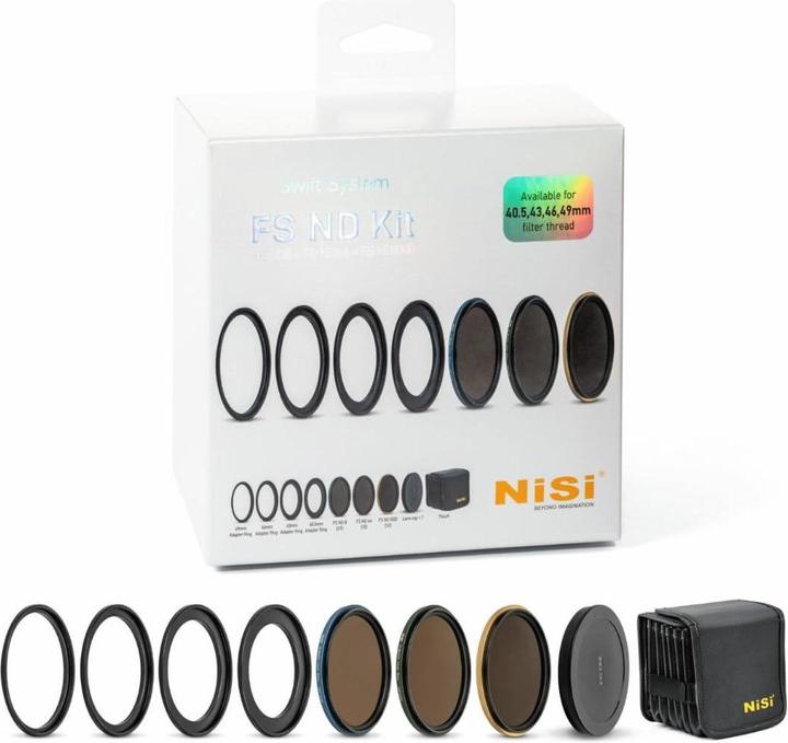 Produktbild Nisi Swift Kits (ND- / Graufilter)