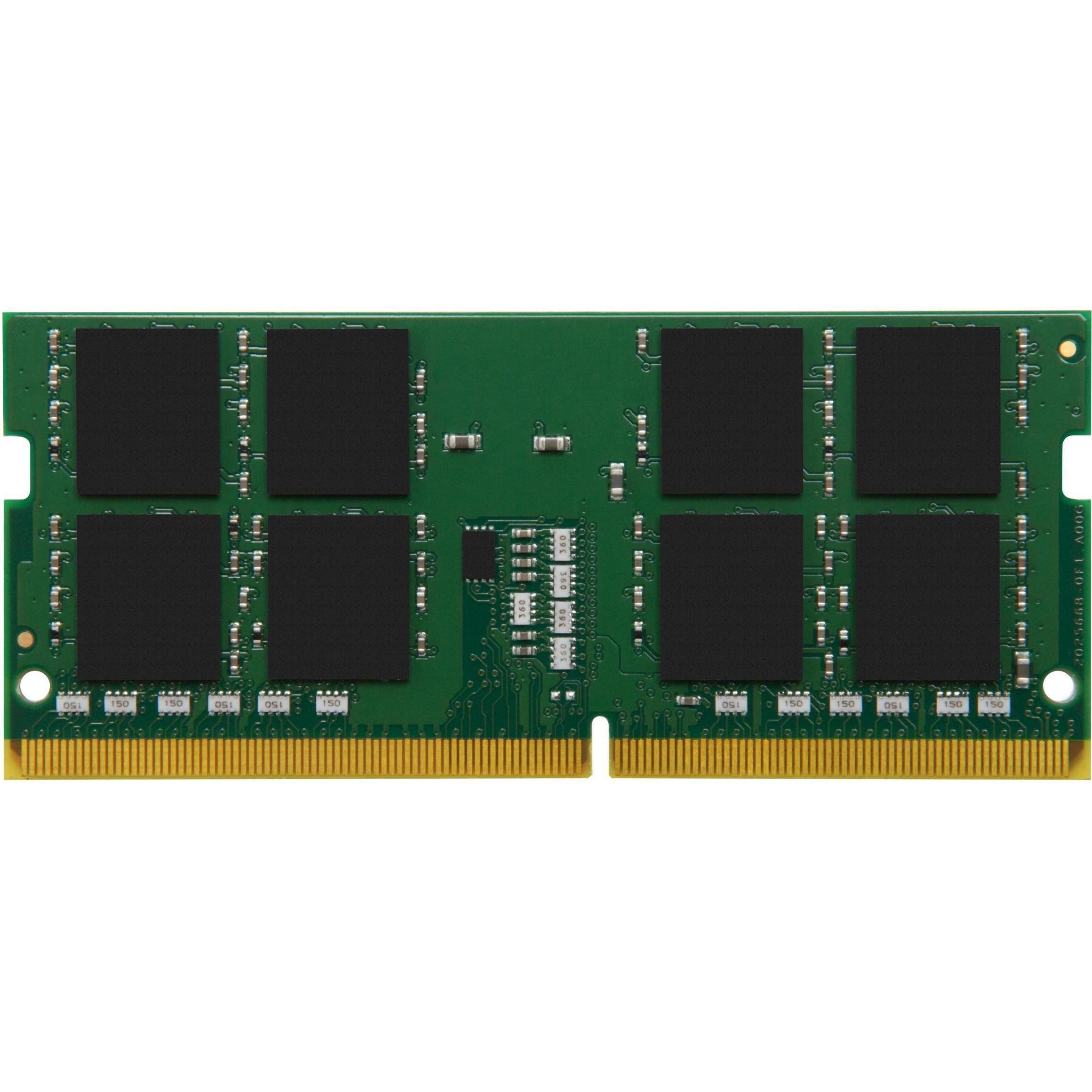 Kingston ValueRAM (1 x 32GB, 3200 MHz, DDR4-RAM, SO-DIMM), RAM, Grün