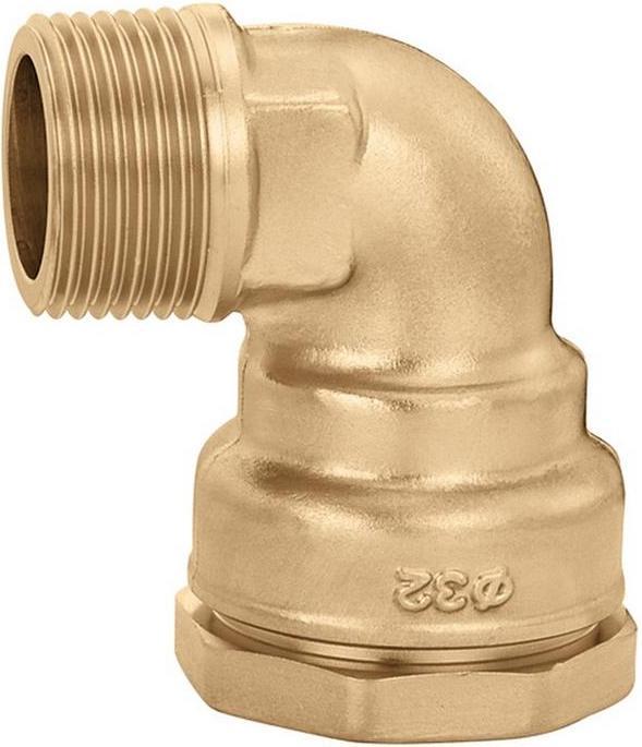 Produktbild Caleffi Winkelverschraubung 867 Messing 40 x 1 1/4" AG