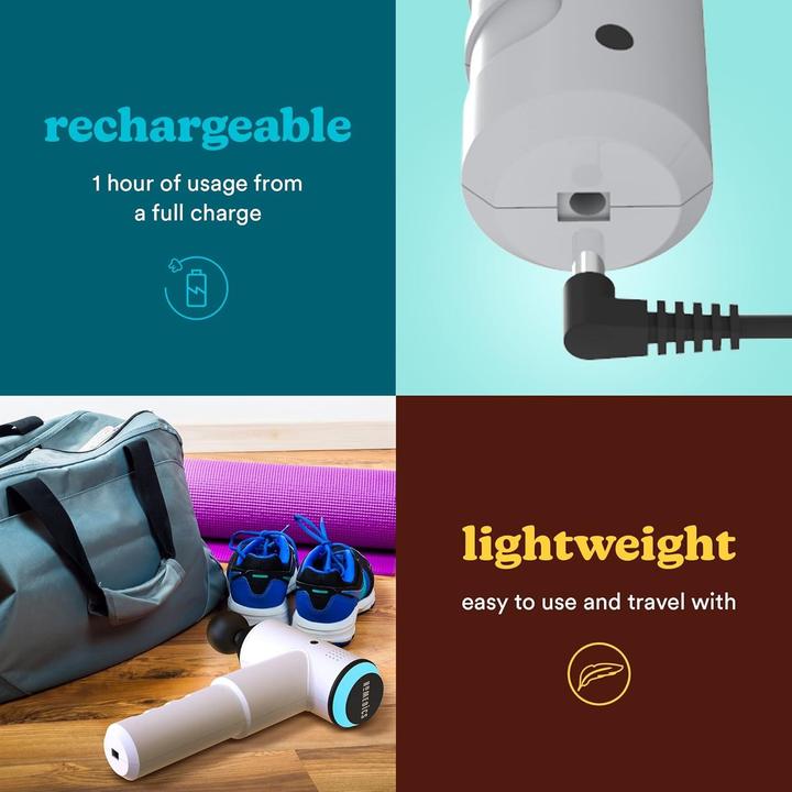 Immagine prodotto Homedics Pistola per massaggio Physio Massage Gun (3 Passi, 60 min)