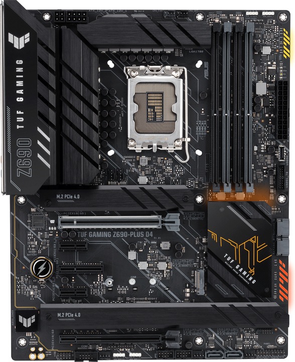 Image du produit ASUS TUF Gaming Z690-Plus D4 (LGA 1700, Intel Z690H, ATX)