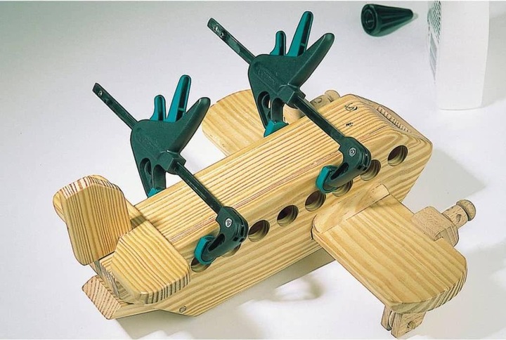 Immagine prodotto wolfcraft 2 Mini-Einhandzwingen EHZ (110 mm)