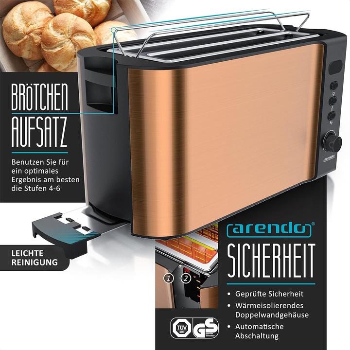 Image du produit Arendo Wasserkocher-Toaster-Eierkocher-Set (1.50 l)