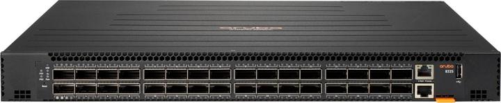 Produktbild HPE Aruba 8325-32C, 32 Anschlüsse QSFP+/QSFP28, 6 Back-to-Front-Lüfter und 2 Netzteile – Bundle (32 Ports)