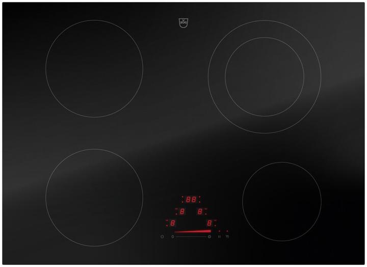 Image du produit V-ZUG CookTop V4000 A704 (69.10 cm, Table de cuisson en vitrocéramique)