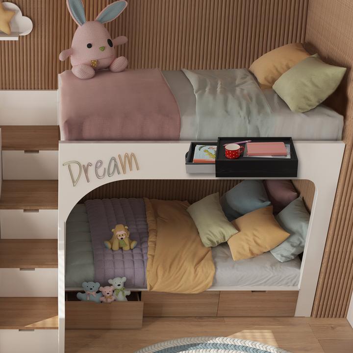 Actual product image Relaxdays Bedside shelf (37 x 26.50 x 14 cm)