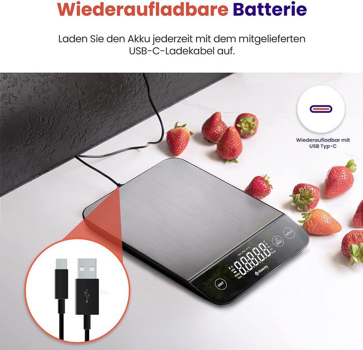 Actual product image Etekcity Digitale Küchenwaage