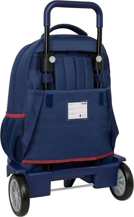 Actual product image Safta Removable Kids Backpack with Wheels, Ergonomic Design, Large Capacity, Durable (22 l)