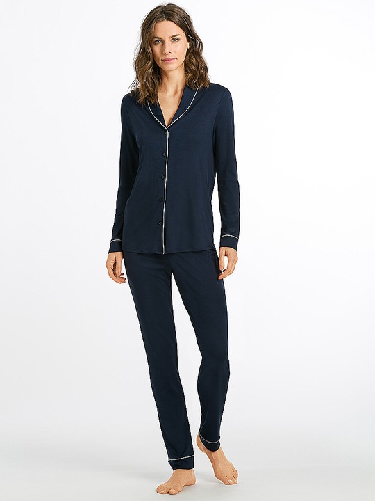 Produktbild Hanro Natural Comfort Pyjama - Langarm (S)