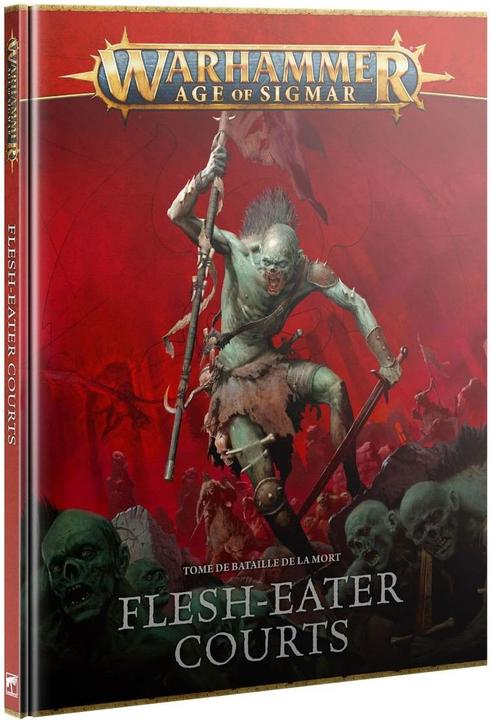 Immagine prodotto Games Workshop Warhammer AoS - Battletome V.4 Flesh-Eater Courts (Fr)