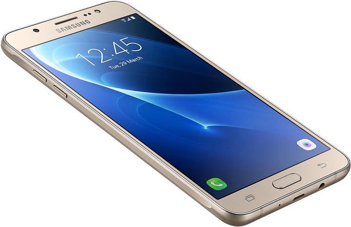 Produktbild Samsung Galaxy J7 2016 (16 GB, Gold, 5.50", Single SIM, 13 Mpx, 4G)
