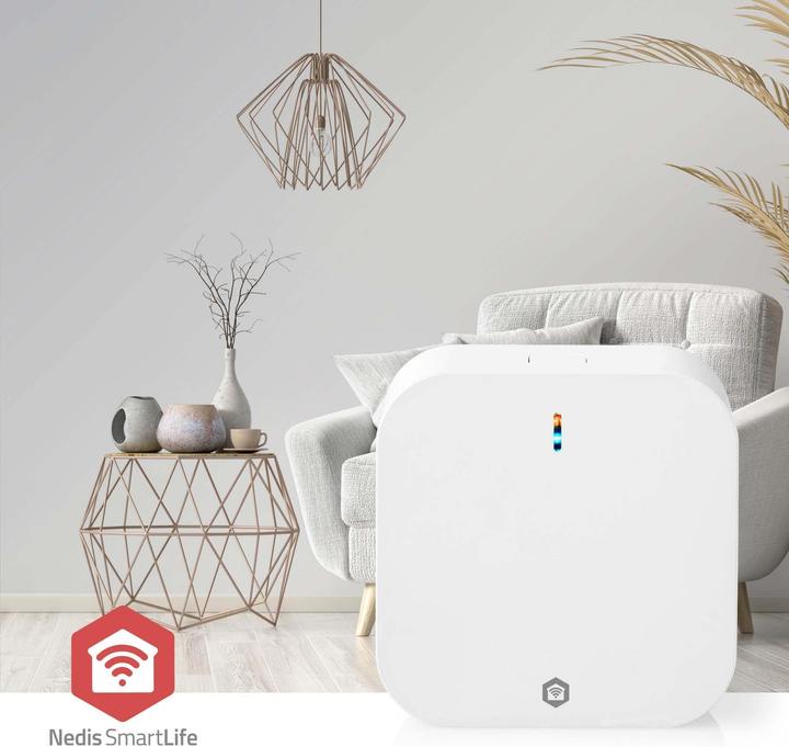 Produktbild Nedis Zigbee Gateway | 50 Geräte | Netzstromversorgung | Android™ / IOS | Weiss