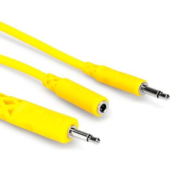 Thumbnail - Hosa CMM-545Y - Patch Cables 5pcs. (0.45 m), Audio Kabel