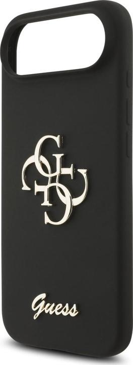 Immagine prodotto Guess - Silicone Big 4G Script (GUHCP17MSC4GSMK) - iPhone 17 Air - Black (Apple iPhone 17 Pro)