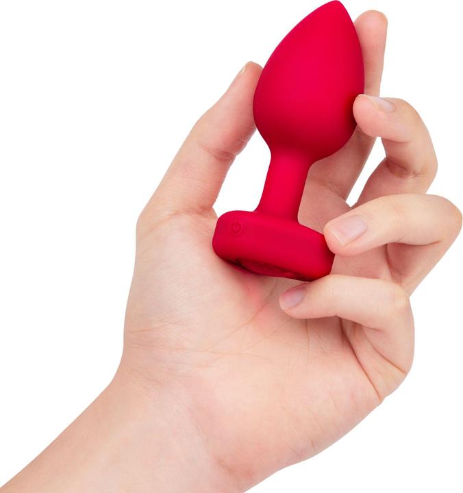 Produktbild Earthly Body B-Vibe - Vibrating Heart Plug M/L Red
