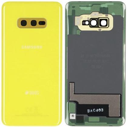 Samsung Galaxy S10e Back Cover Giallo Canarino Duos, Accessori per cellulare, Giallo