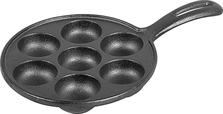 Produktbild Ronneby Bruk Krapfenpfanne (18 cm, Bratpfanne, Gusseisen)