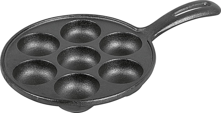 Actual product image Ronneby Bruk Krapfenpfanne (18 cm, Frying pan, Cast iron)
