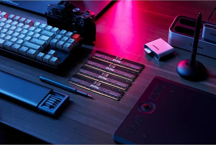 Image du produit Kingston D5 64GB 4800-36 Renegade PRO ECC K4 KFY KF548R36RBK4-64 (4 x 16GB, 4800 MHz, RAM DDR5, DIMM)