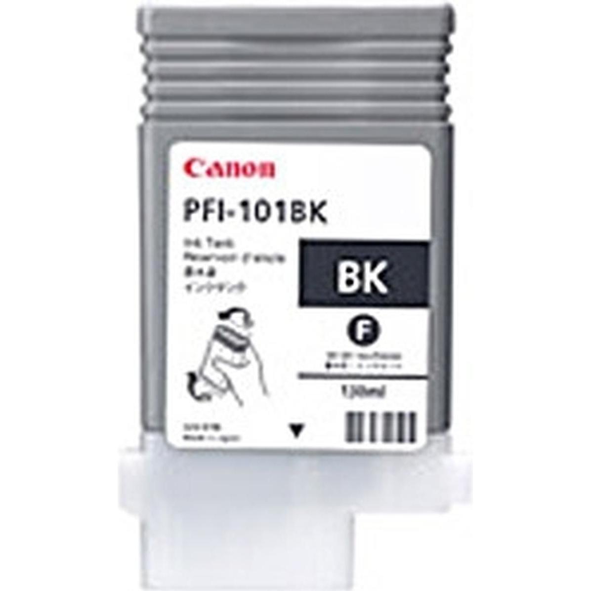 Canon, Druckerpatrone, Tinte Large Format schwarz Orig.Nr. PFI-101BK (BK)