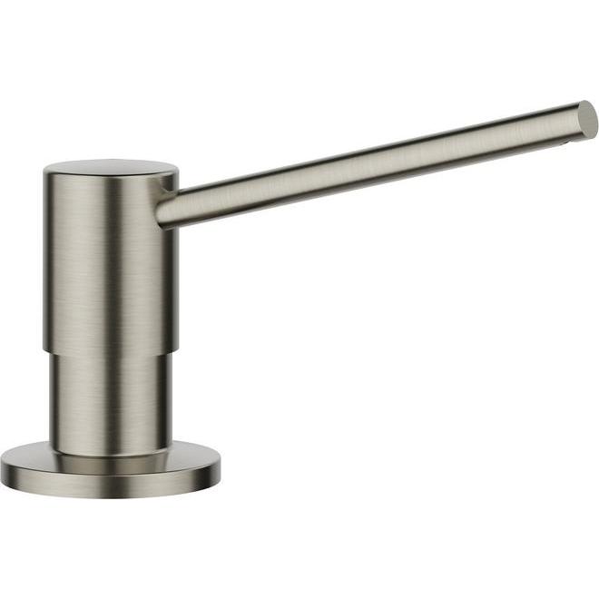 Blanco, Seifenspender + Seifenschale, TORRE Spülmittelspender satin platinum Passend zu allen BLANCO-Küchenarmaturen Beq...