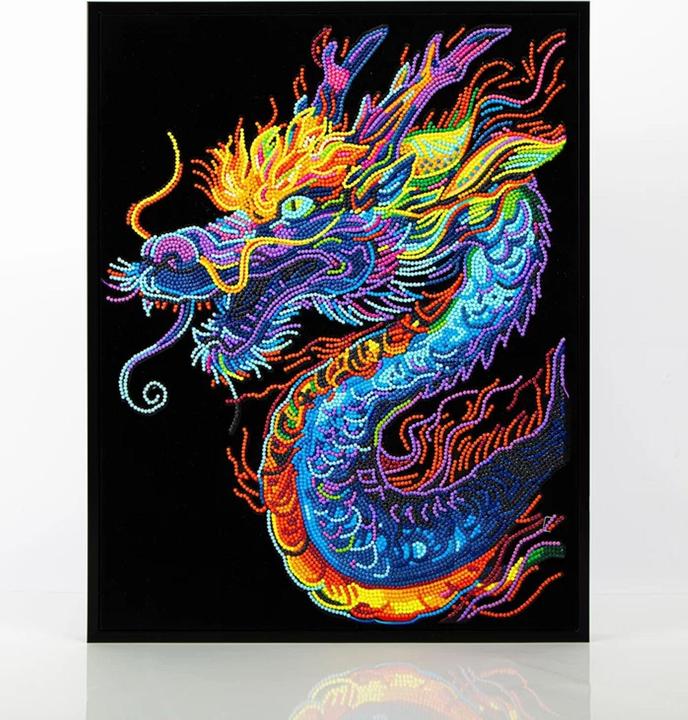 Diamond Dotz Diamond Painting Neon Drache