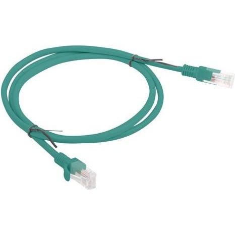 Thumbnail - Lanberg *Patchcord cat.5e 1.0M UTP green (U/UTP, CAT5e, 1 m), Netzwerkkabel