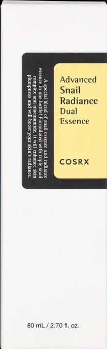 Actual product image Cosrx Advanced Snail Radiance Dual Essence (80 ml)