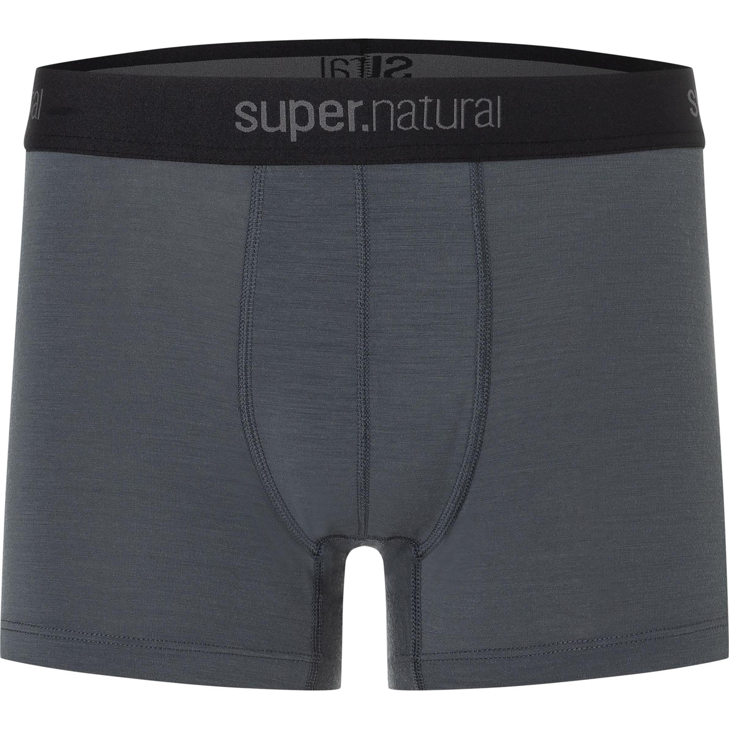 Super Natural, Herren, Funktionsunterhose, TUNDRA175 BOXER (S), Blau, S