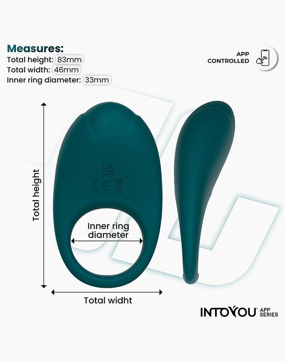 Immagine prodotto IntoYou Ringo - Vibratorring, App-gesteuert - Grün