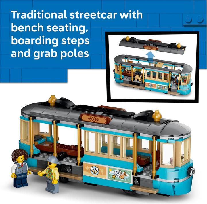 Produktbild LEGO Strassenbahn am Meer (LEGO City)