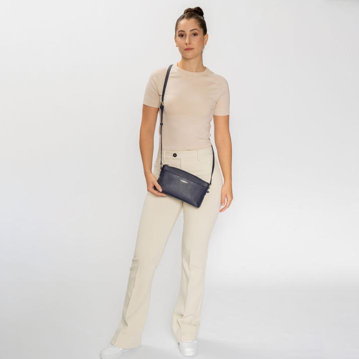 Actual product image Lazarotti Bologna Leather shoulder bag leather 24 cm