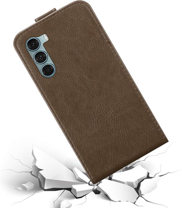 Actual product image Cadorabo Case Flip wie Invis (Motorola Moto G200 5G)