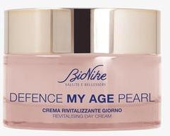 Actual product image BioNike Defence My Age Pearl Face Cream with Hyaluronic Acid