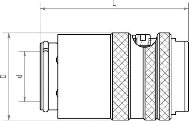 Actual product image Neriox Safety blind coupling form H (Hitch)